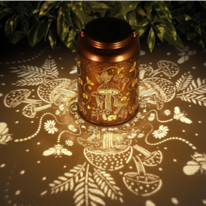 Solar Tuinverlichting – Decoratieve LED Solar Lamp – Metalen Hanglantaarn – Tafellamp – Tuin & Terras sfeerlicht
