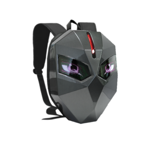 HD LED Carbon Backpack – waterproof - powerbank niet inbegrepen