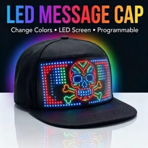 LED Pet Zwart – App – Display 12 x 2 cm