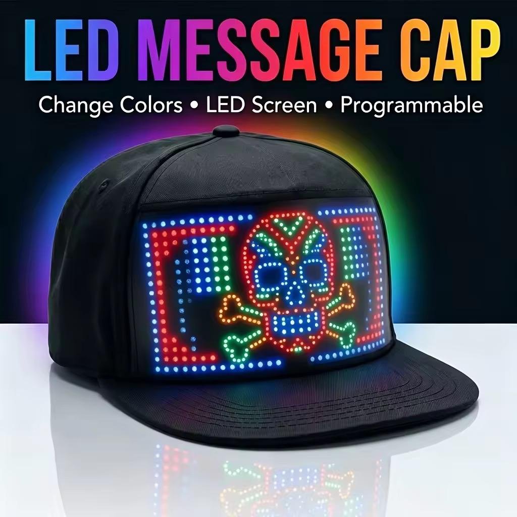 LED Pet Zwart – App – Display 12 x 2 cm