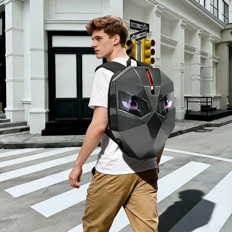 HD LED Cool Red Backpack – Waterproof - powerbank niet inbegrepen - Afbeelding 4
